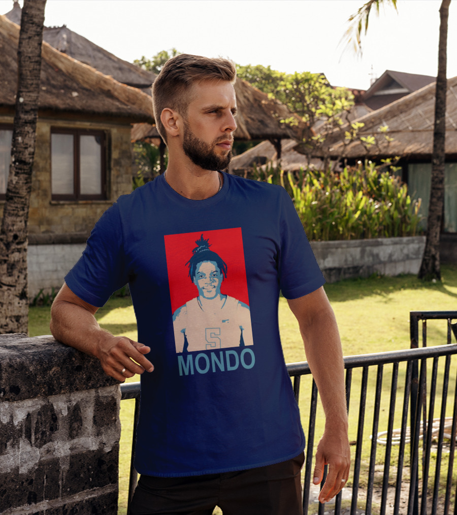 Mondo Basketball Number 5 T-Shirt