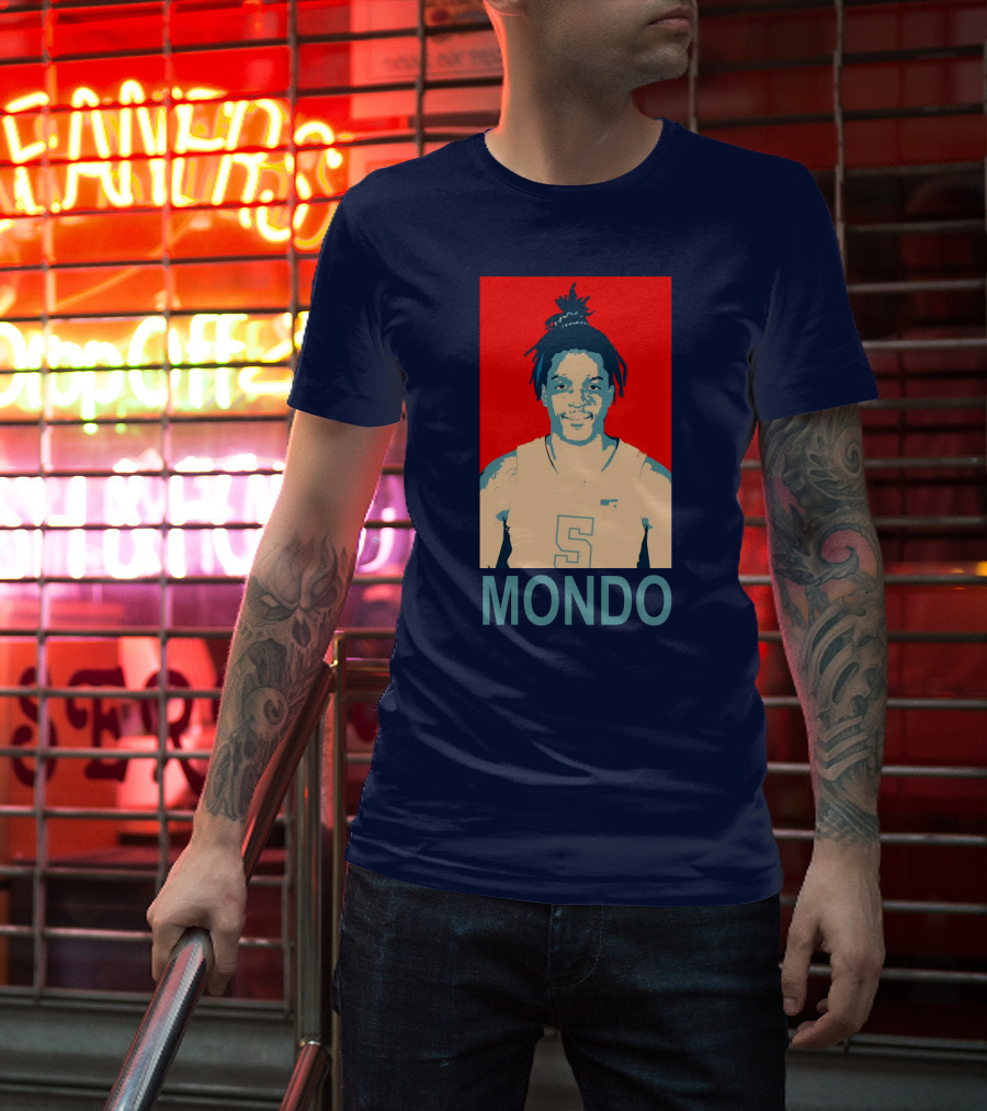 Mondo Basketball Number 5 T-Shirt