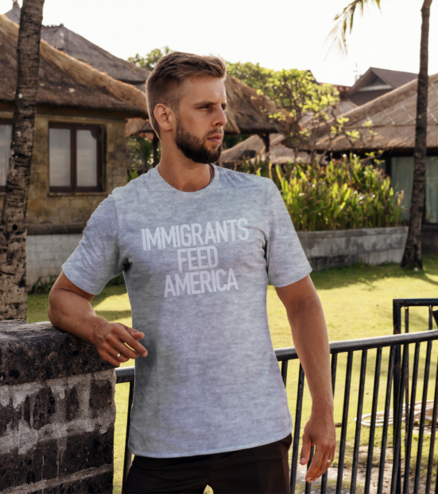 Immigrants Feed America José Andrés Message T-Shirt