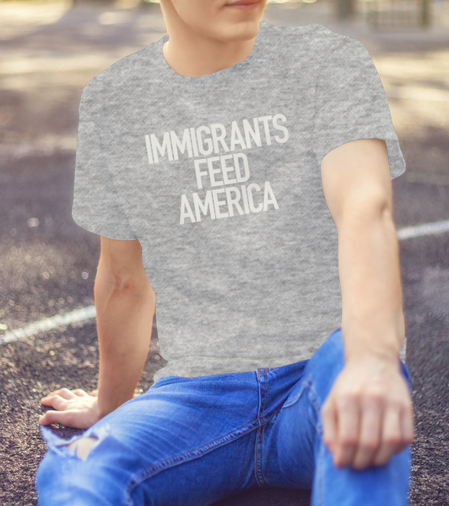 Immigrants Feed America José Andrés Message T-Shirt
