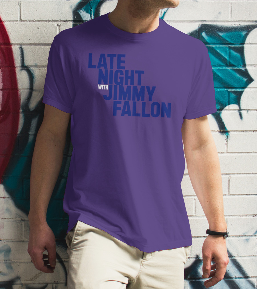 Late Night With Jimmy Fallon Mike Shoemaker T-Shirt