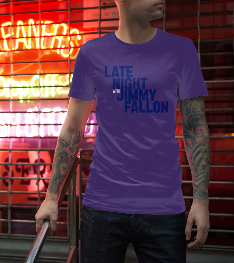 Late Night With Jimmy Fallon Mike Shoemaker T-Shirt