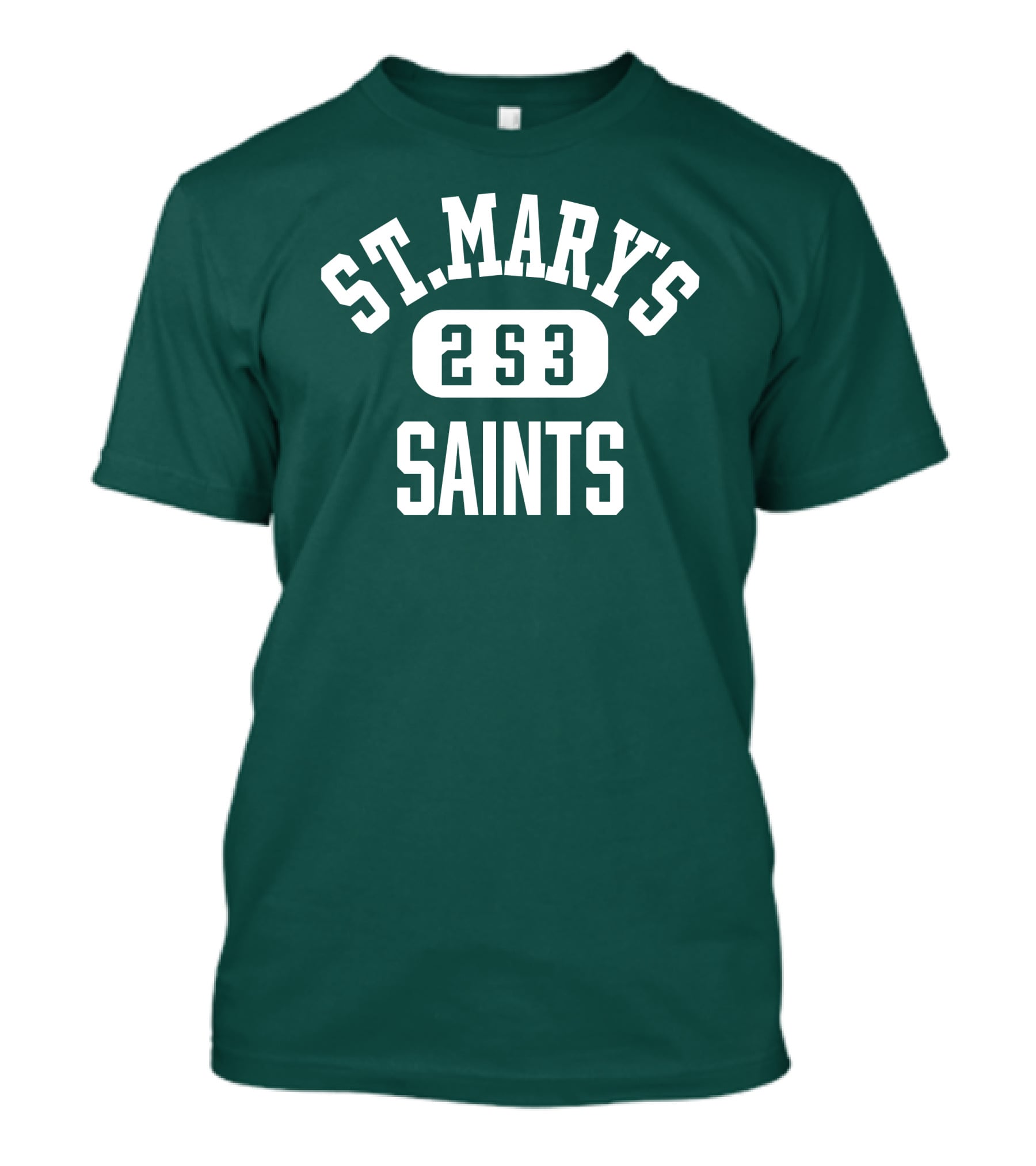 St. Mary's High School Saints 2S3 Team Spirit T-Shirt