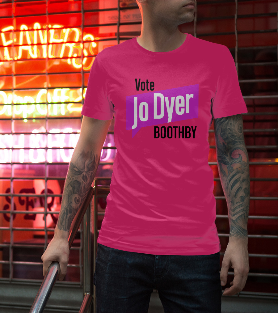 Vote Jo Dyer Boothby Independent Voice T-Shirt