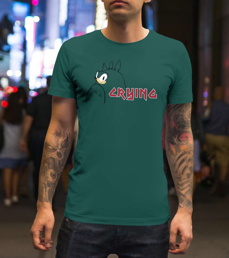 Crying My Neighbor Hedgehog Eddie T-Shirt