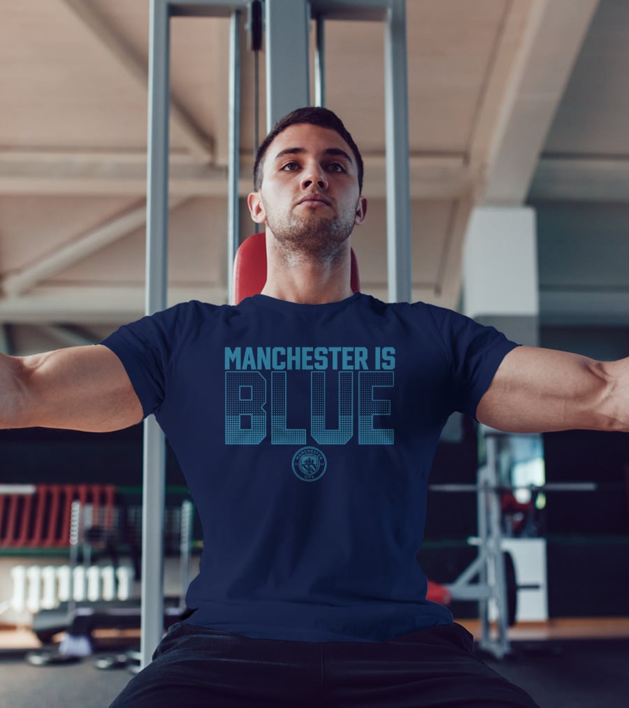 Manchester Is Blue: Manchester City Emblem T-Shirt