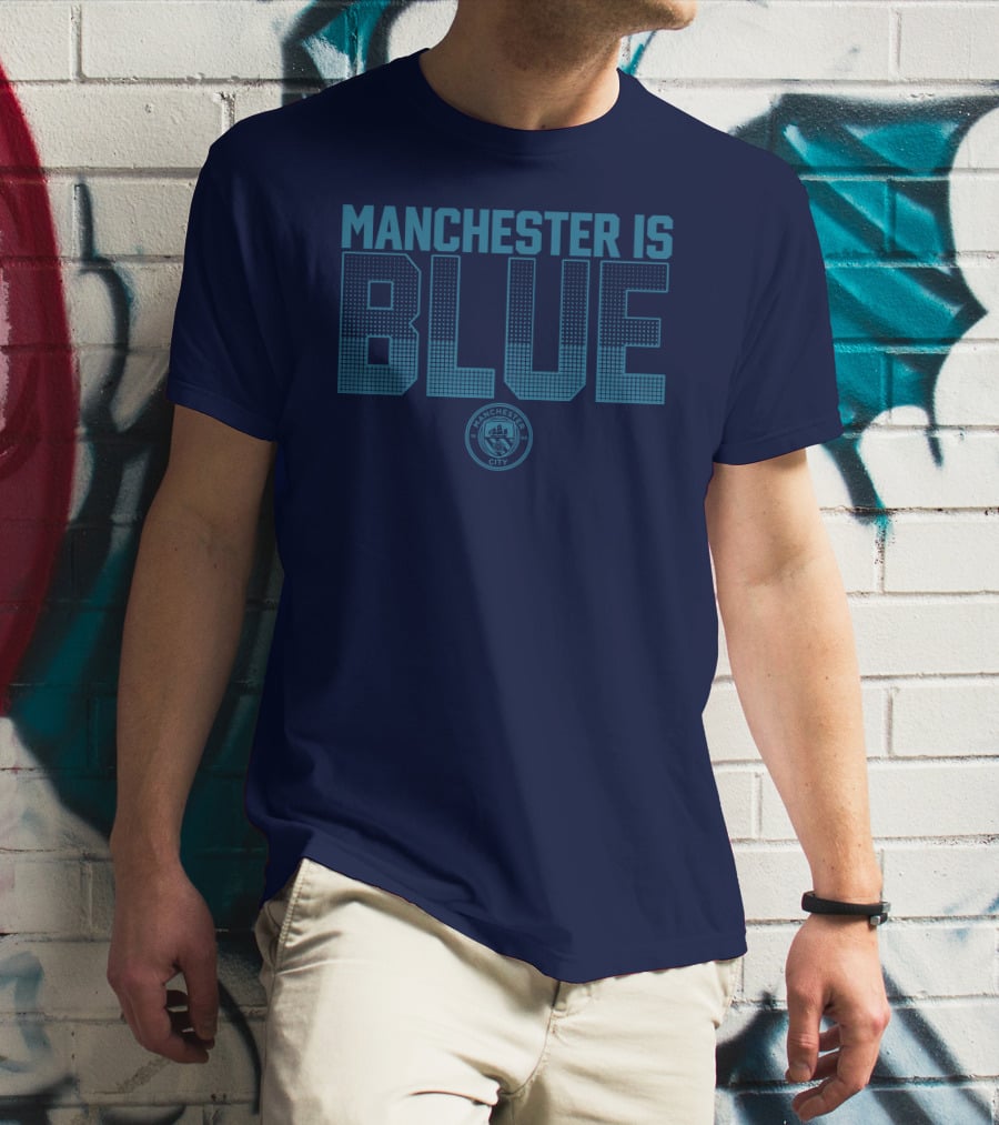 Manchester Is Blue: Manchester City Emblem T-Shirt