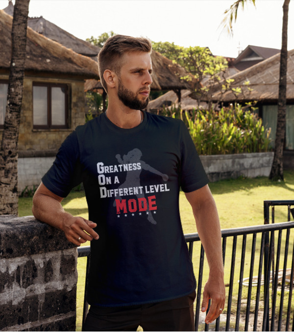 Greatness On A Different Level Mode Silhouette G.O.D T-Shirt