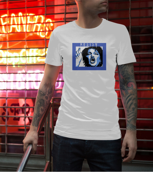 Liberal World Gear Company Merch Resist Stacey Abrams T-Shirt