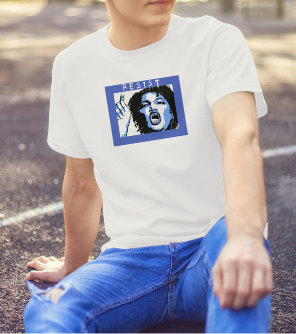 Liberal World Gear Company Merch Resist Stacey Abrams T-Shirt