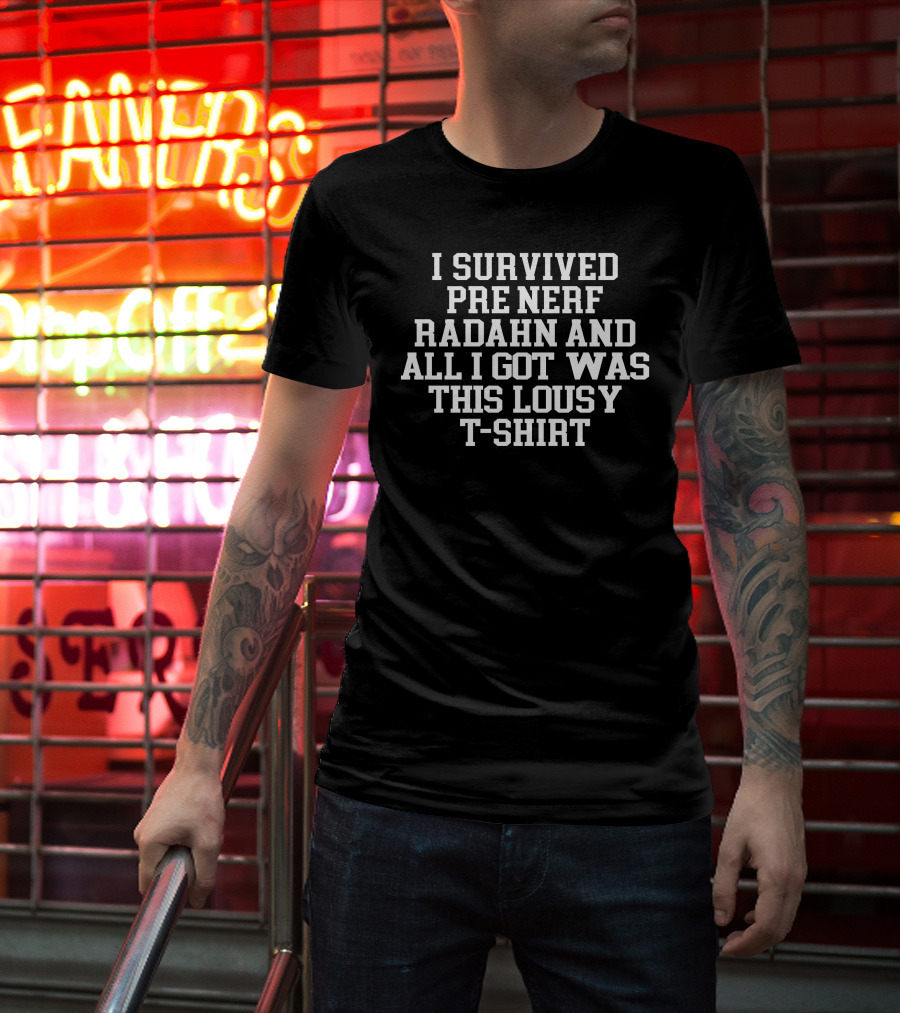 I Survived Pre Nerf Radahn And All I Got Was This Lousy T-Shirt