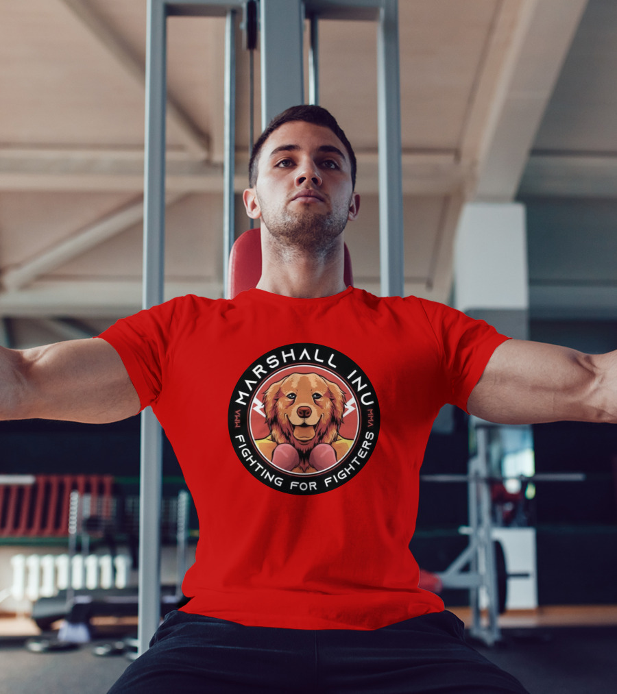 MARSHALL INU MMA FIGHTING FOR FIGHTERS T-Shirt