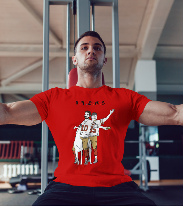 Rita Oak Friends Jimmy Garoppolo Brian Hill Dog 49ers Football Fun T-Shirt
