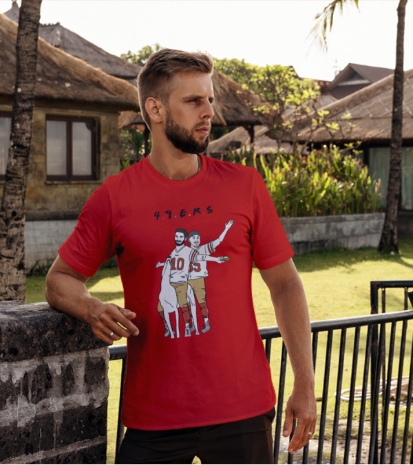 Rita Oak Friends Jimmy Garoppolo Brian Hill Dog 49ers Football Fun T-Shirt