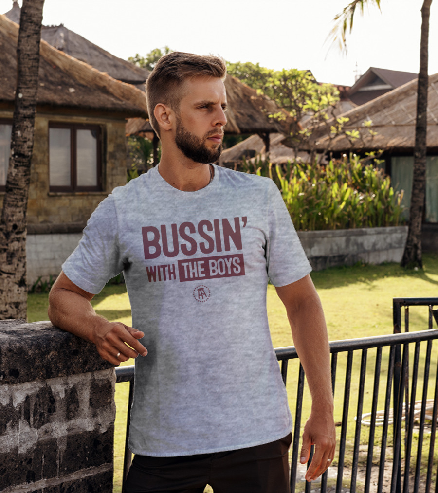 Bussin' With The Boys Red Logo Onesie T-Shirt