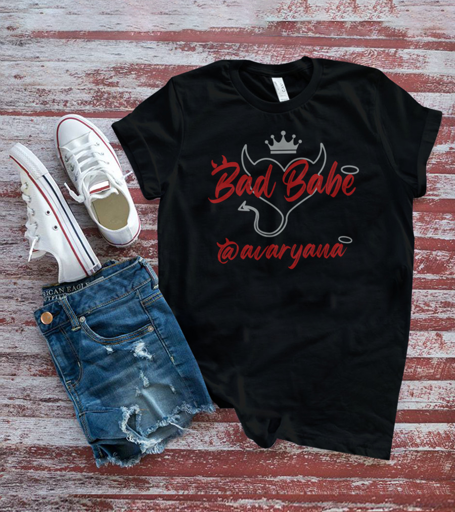 Bad Babe Avaryana Devil Crown Halo Tail T-Shirt