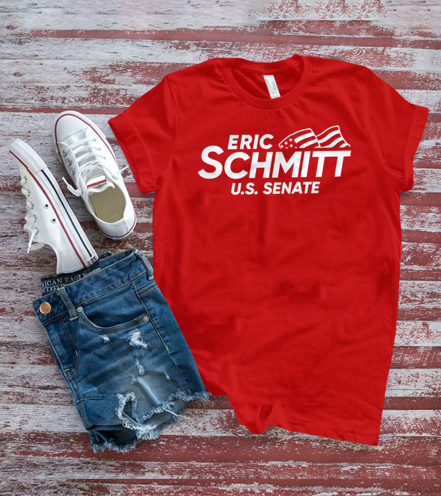 Eric Schmitt U.S. Senate Flag T-Shirt