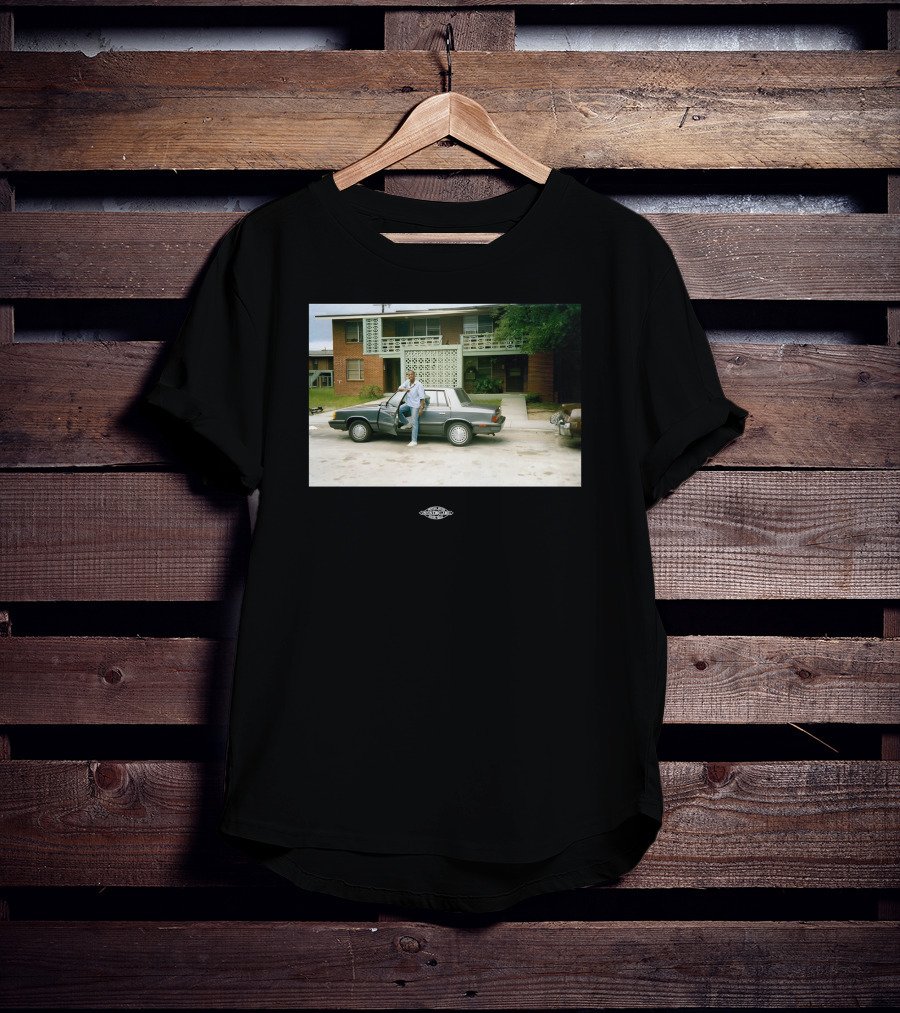 Vintage Warnock Midcentury Modern House Photo Retro Car Scene T-Shirt