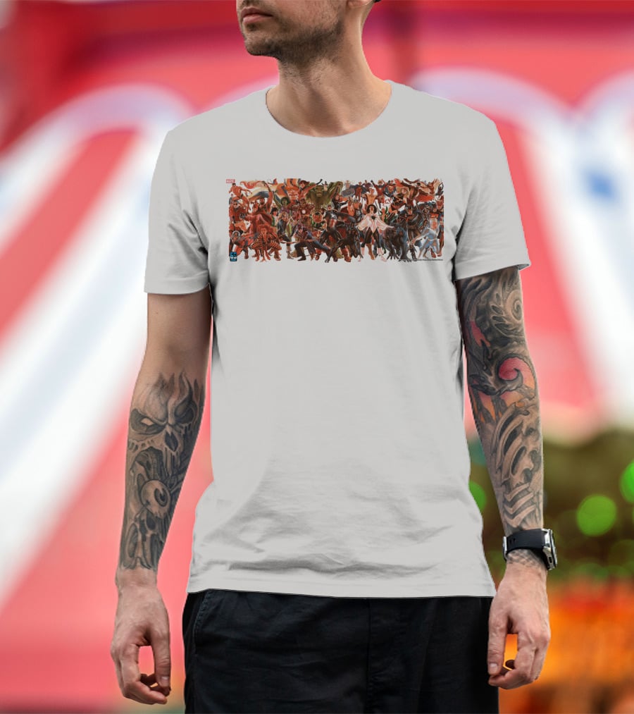 Alex Ross Has Revealed Avengers 60 Years Marvel Celebration T-Shirt