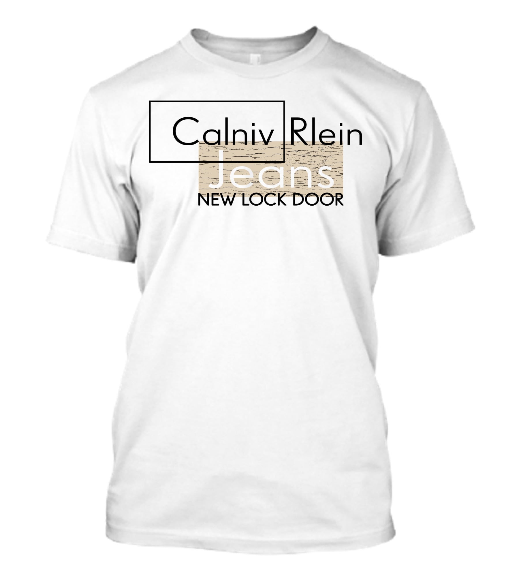 Chude Calniv Rlein Jeans New Lock Door Fashion T-Shirt
