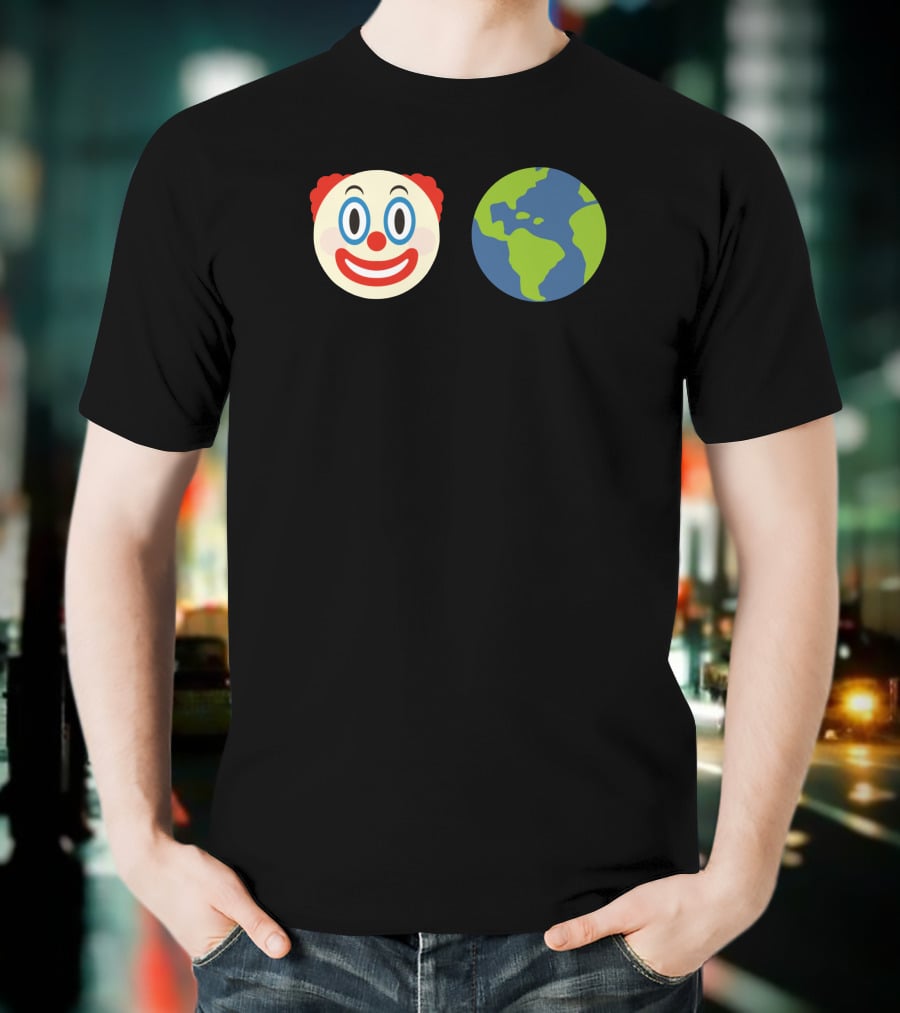 Thomas Massie Clown Earth Emoji Honk Honk World T-Shirt