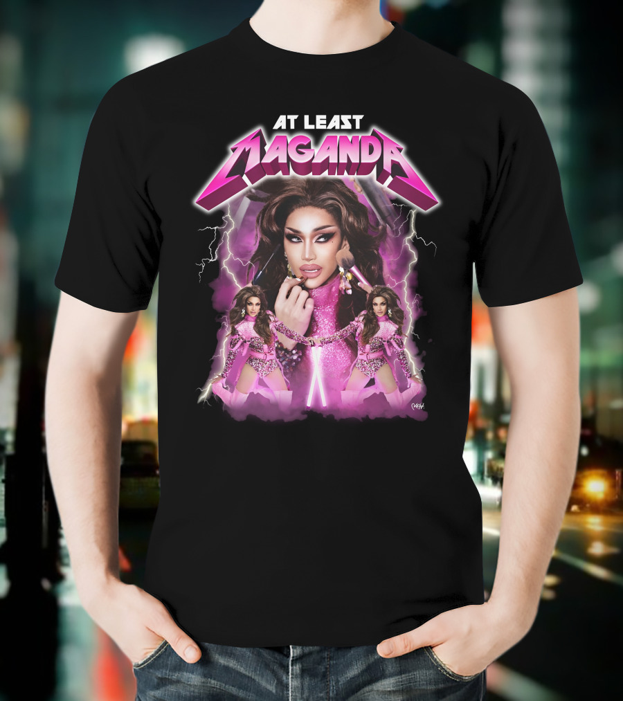 At Least Maganda Jose Marie Viceral Makeup And Lightning Drama T-Shirt