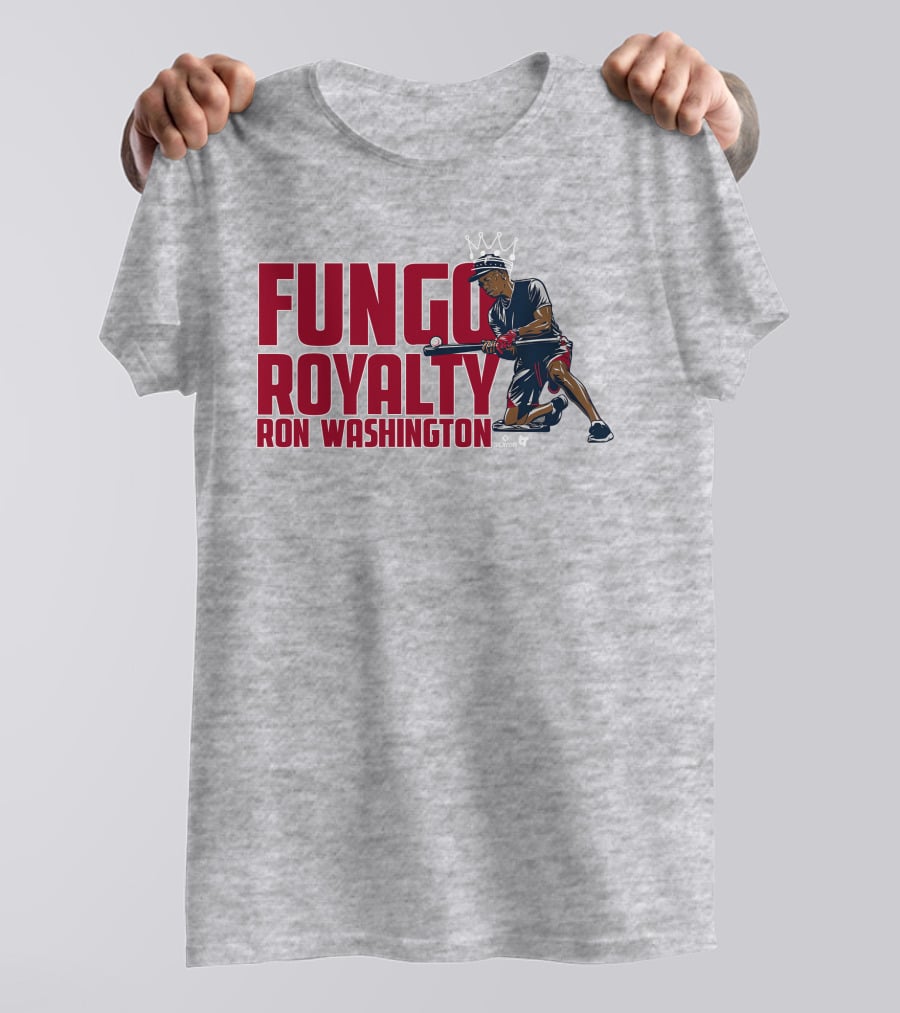 Fungo Royalty Ron Washington Baseball King T-Shirt