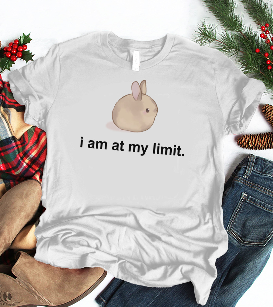 I Am At My Limit Rabbit T-Shirt