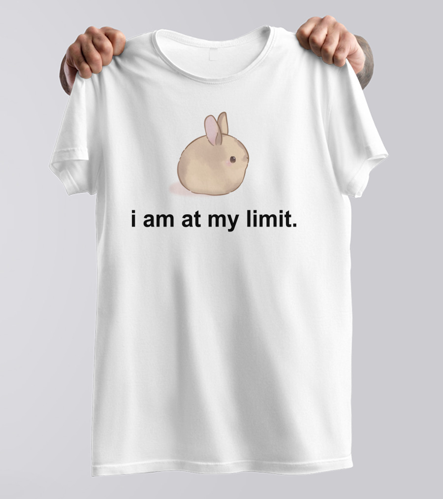 I Am At My Limit Rabbit T-Shirt
