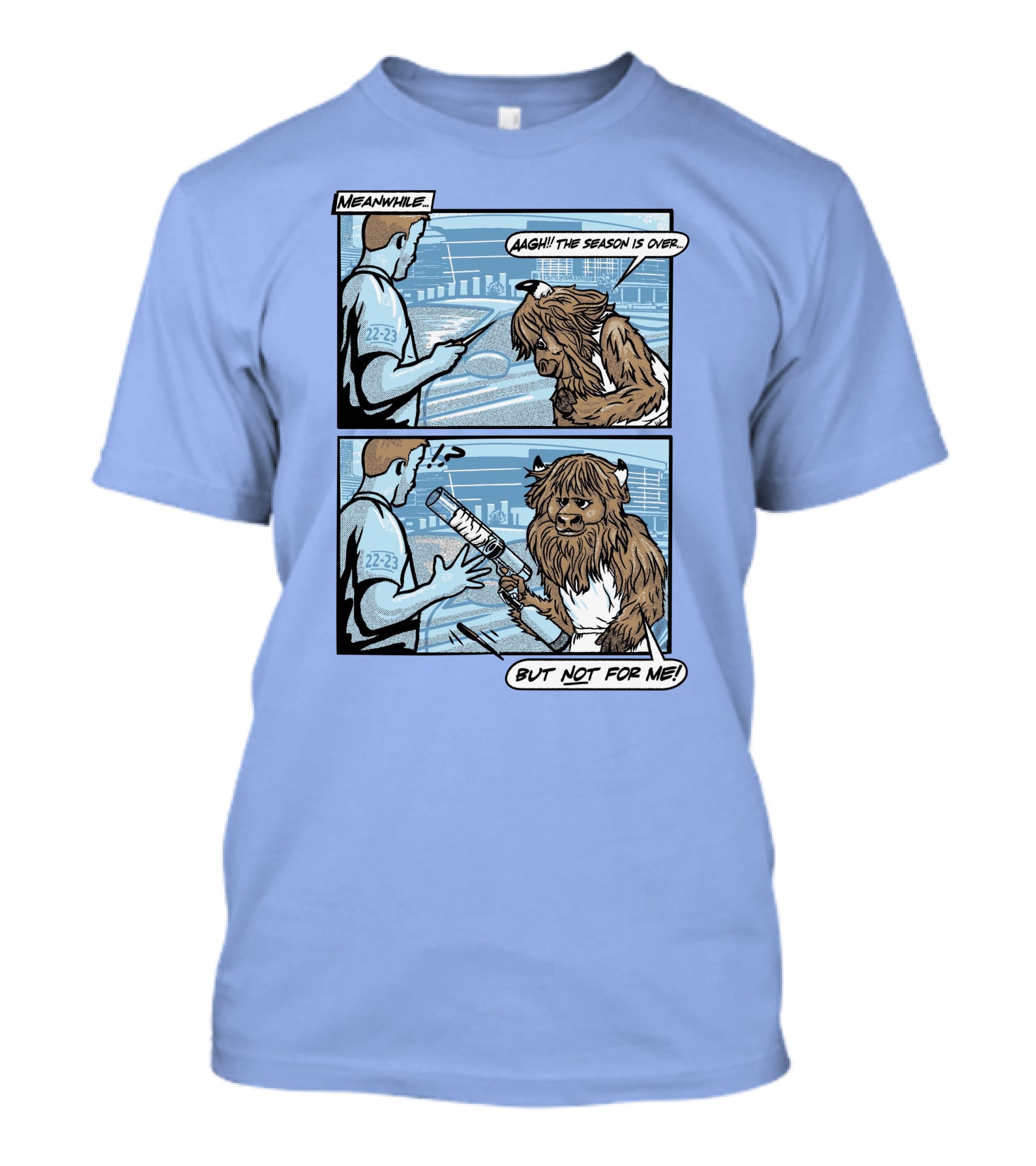 Down To Dunk Meanwhile Aagh The Season Is Over But Not For Me 22-23 T-Shirt