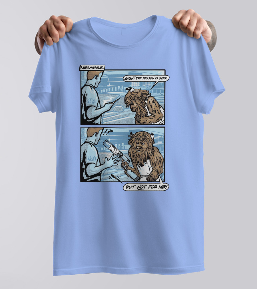 Down To Dunk Meanwhile Aagh The Season Is Over But Not For Me 22-23 T-Shirt