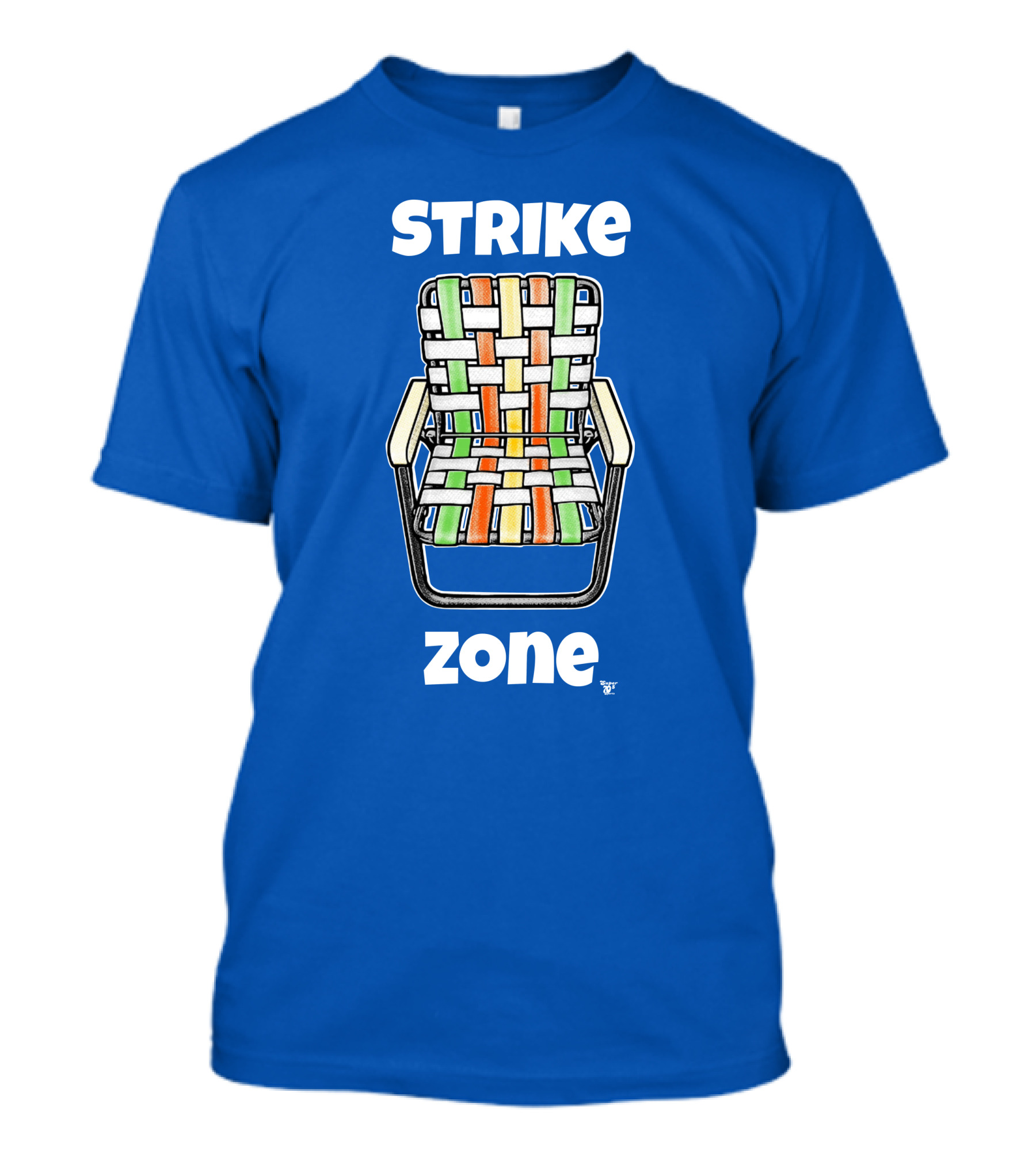STRIKE ZONE Woven Colorful Chair T-Shirt