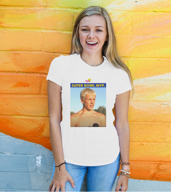 Shirtfaced Cooper Kupp Super Bowl MVP Topless Meme T-Shirt