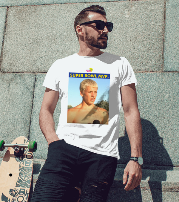 Shirtfaced Cooper Kupp Super Bowl MVP Topless Meme T-Shirt