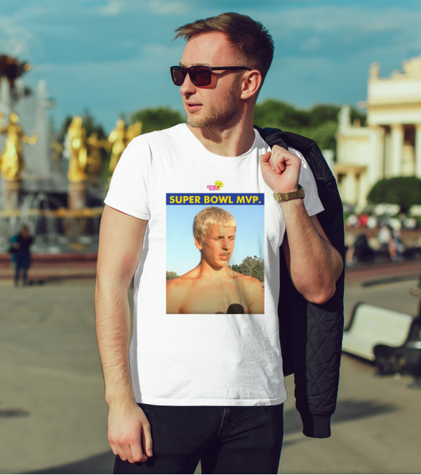 Shirtfaced Cooper Kupp Super Bowl MVP Topless Meme T-Shirt