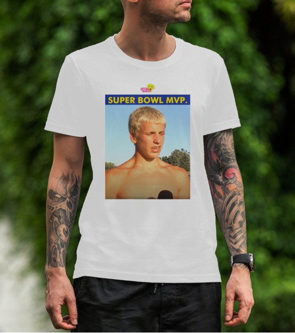 Shirtfaced Cooper Kupp Super Bowl MVP Topless Meme T-Shirt