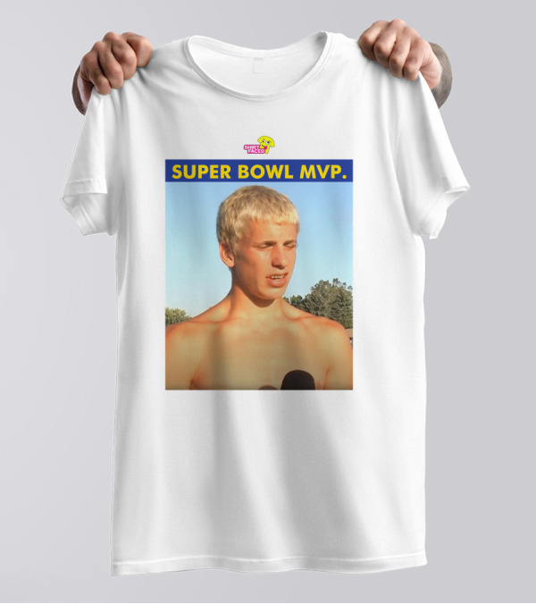 Shirtfaced Cooper Kupp Super Bowl MVP Topless Meme T-Shirt