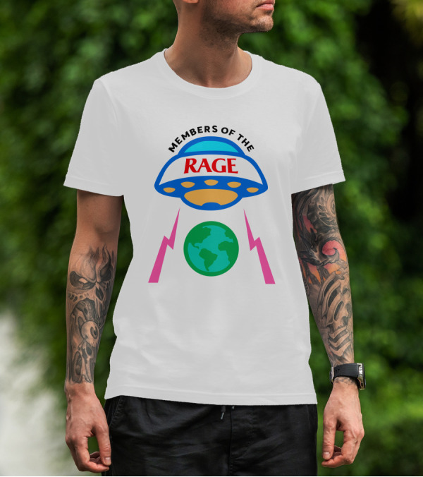 Members Of The Rage UFO Earth Kid Cudi T-Shirt