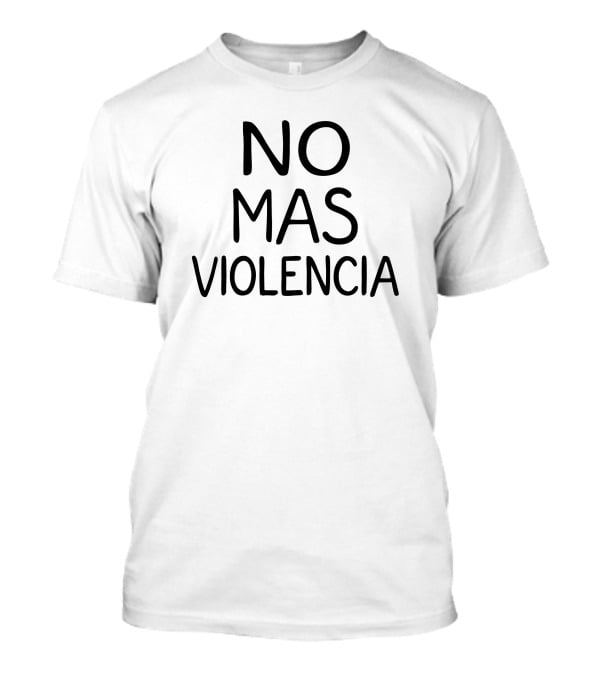 AFC Ajax No Mas Violencia Message T-Shirt