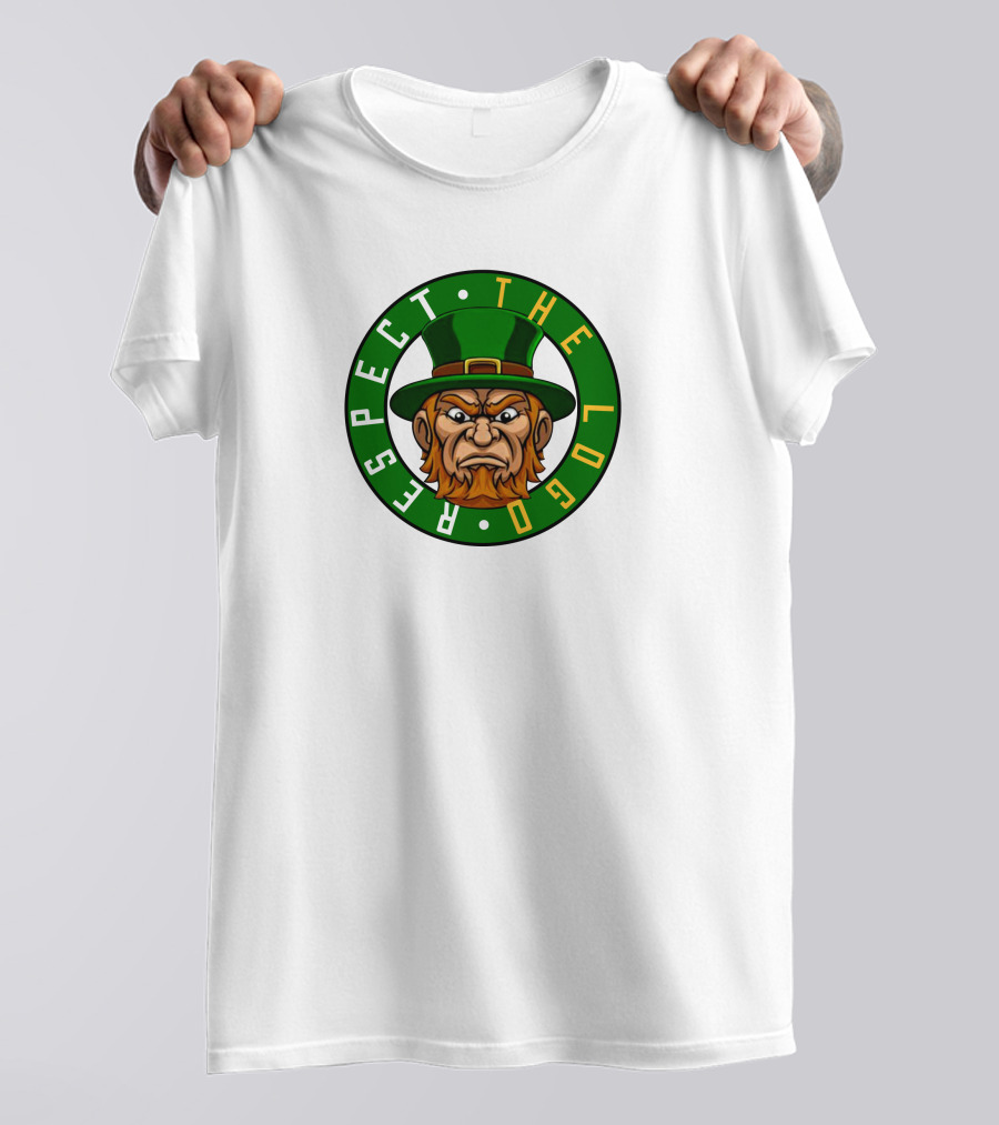 Glen Davis Respect The Logo Celtic Leprechaun T-Shirt