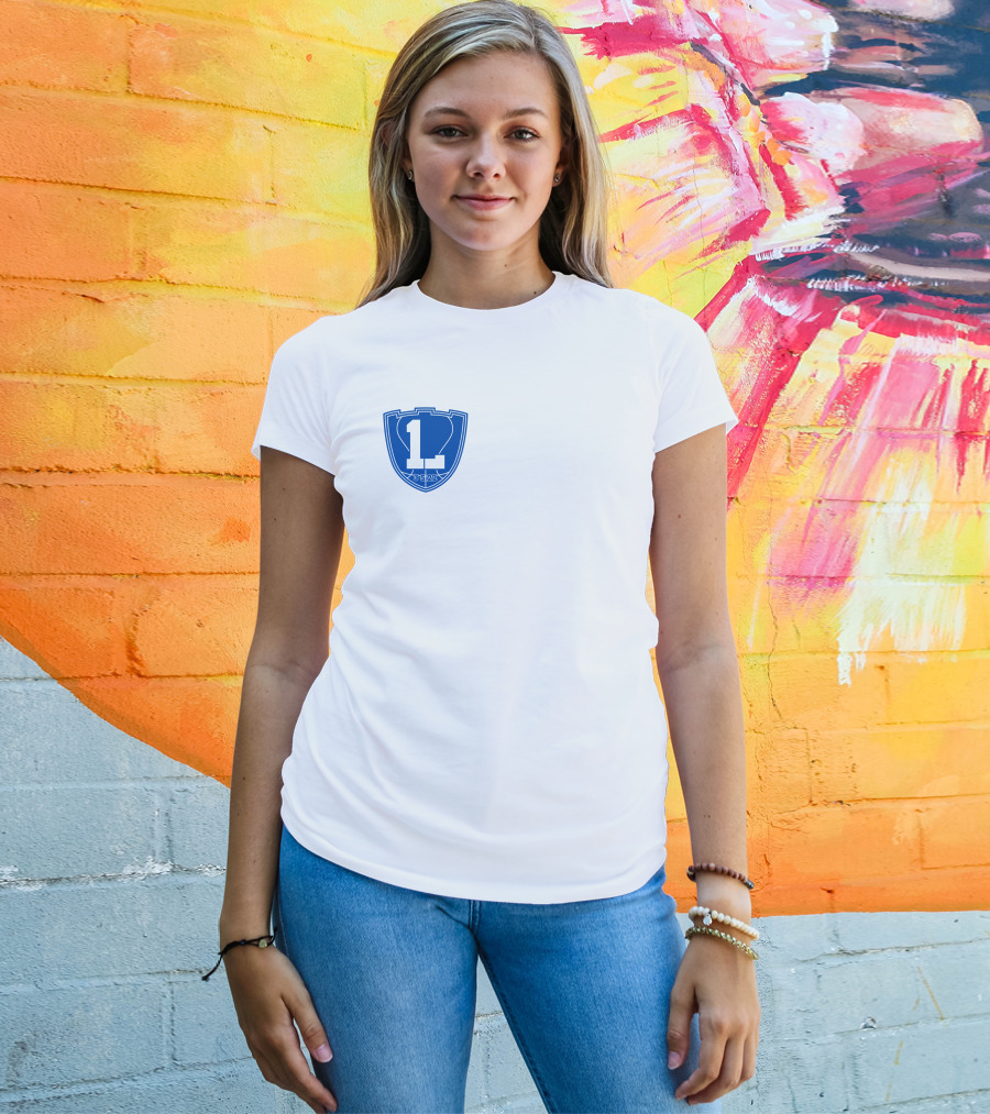 One Last L 3.5.22 Blue Shield Emblem T-Shirt