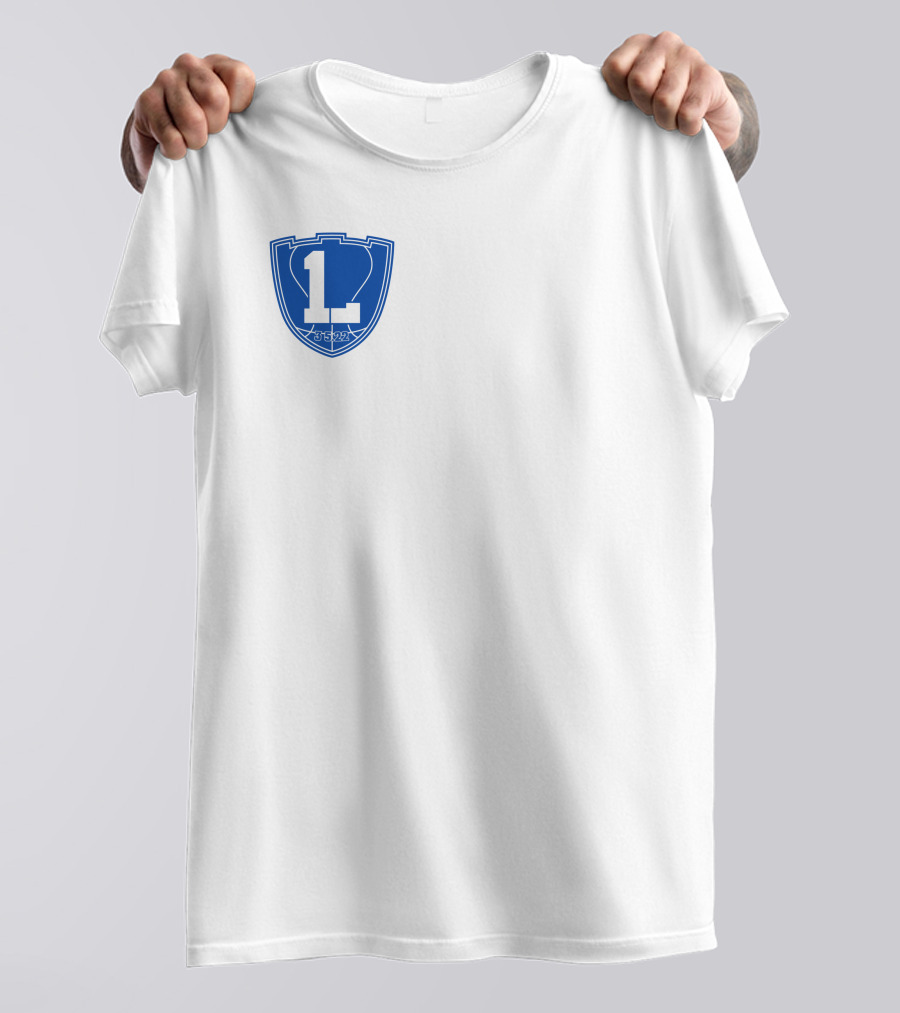 One Last L 3.5.22 Blue Shield Emblem T-Shirt