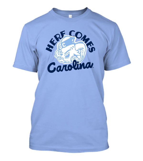 Here Comes Carolina Barstool Bench Mob T-Shirt