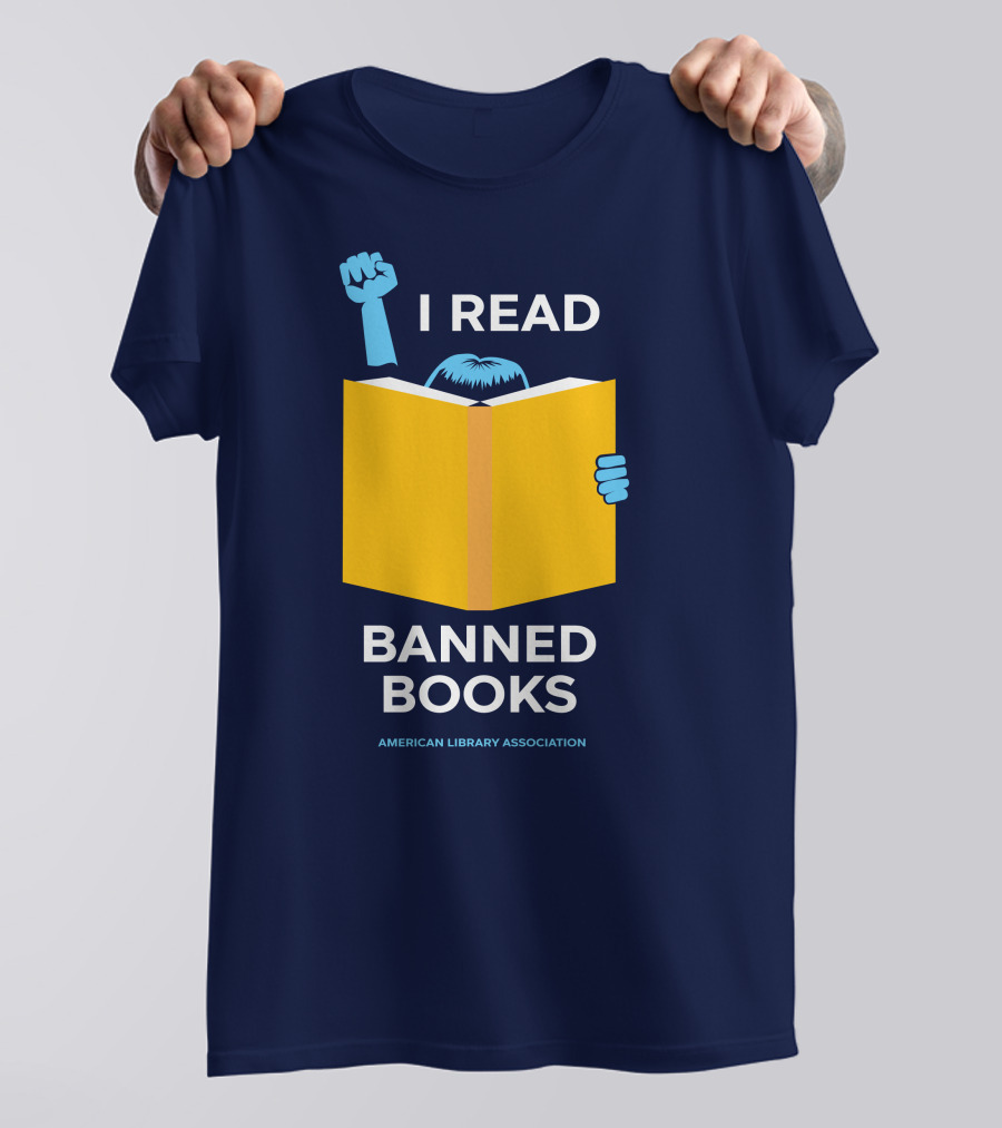 Phil Bildner I Read Banned Books American Library Association T-Shirt