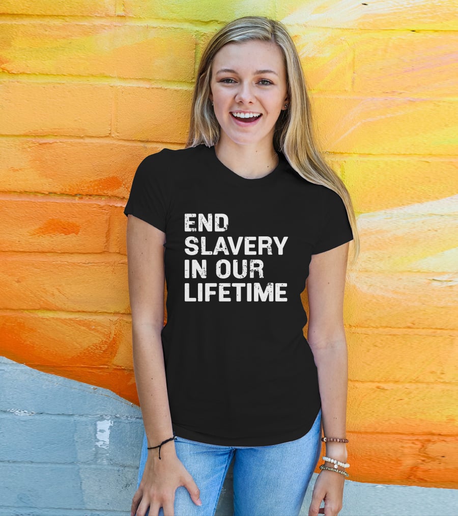 Adam Wainwright End Slavery In Our Lifetime T-Shirt