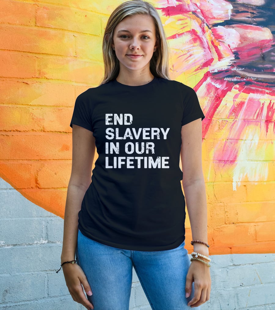 Adam Wainwright End Slavery In Our Lifetime T-Shirt