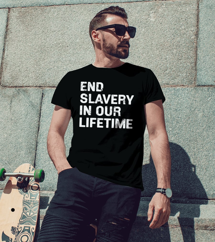 Adam Wainwright End Slavery In Our Lifetime T-Shirt