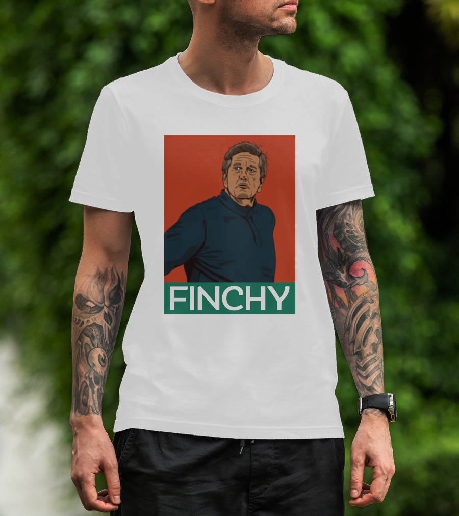Kat Wearing Finchy Graphs Merch T-Shirt