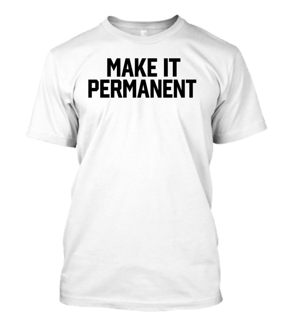 Make It Permanent Jersey Jerry T-Shirt