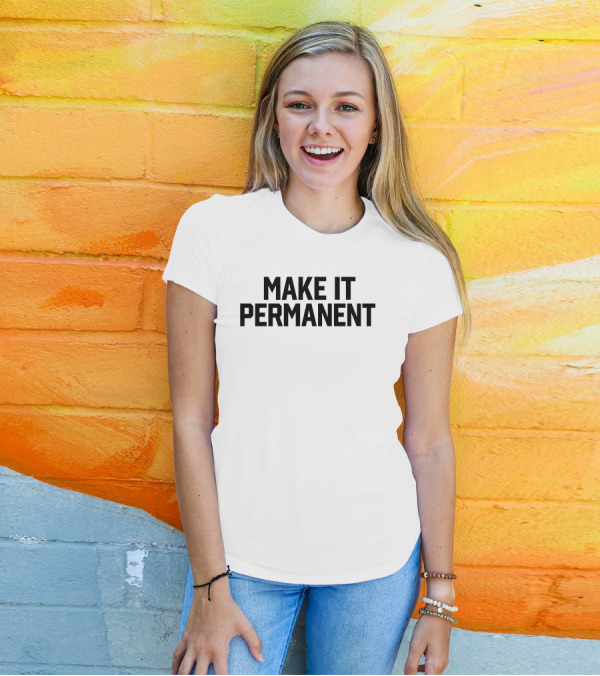 Make It Permanent Jersey Jerry T-Shirt